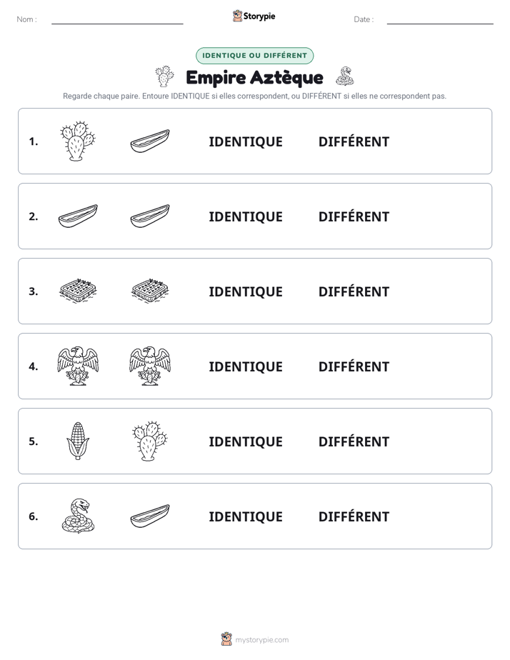 Identique ou Différent