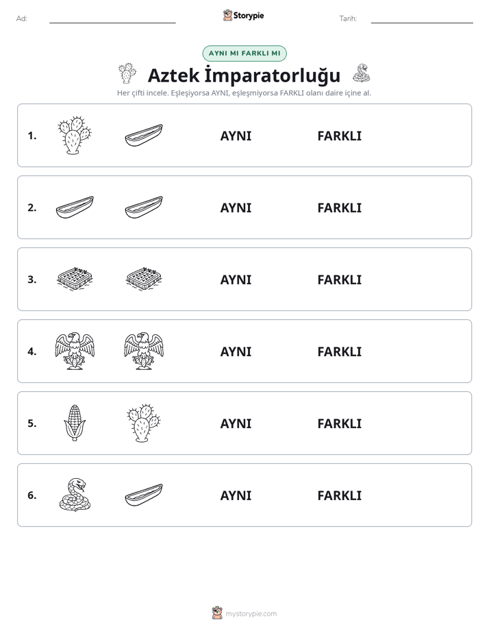 Aynı mı Farklı mı