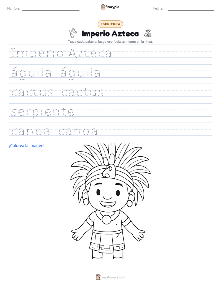 Práctica de Escritura