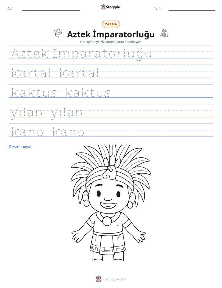 Yazma Pratiği