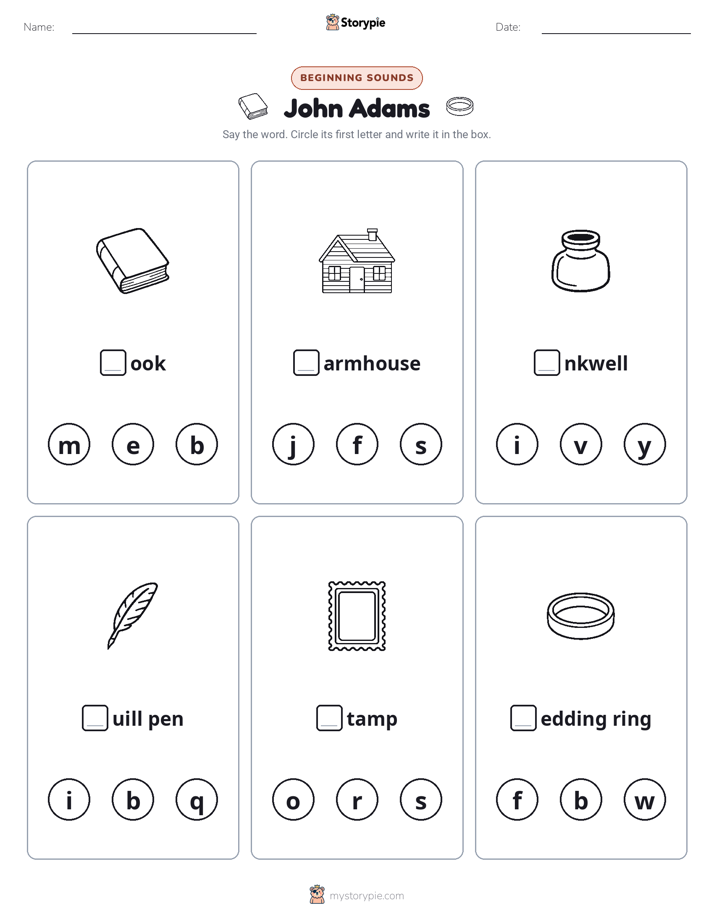 Beginning Sounds