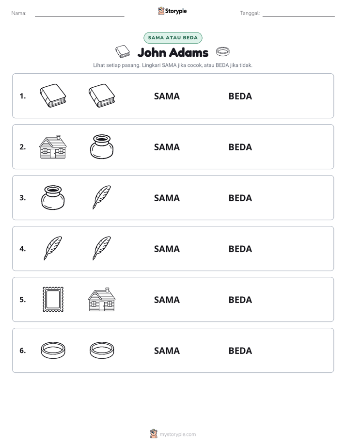 Sama atau Berbeda