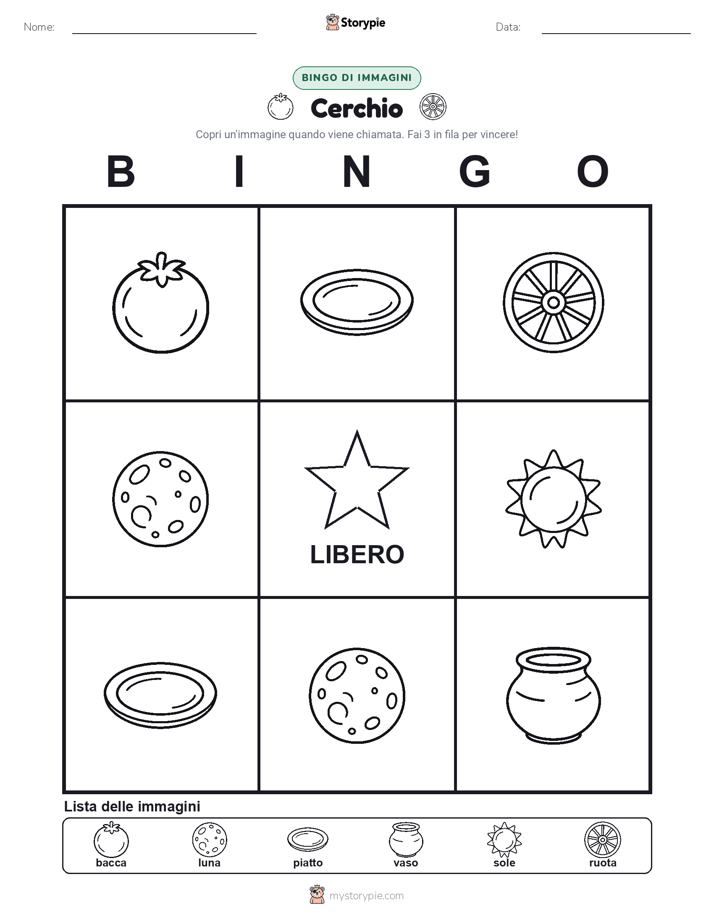 Bingo delle Immagini
