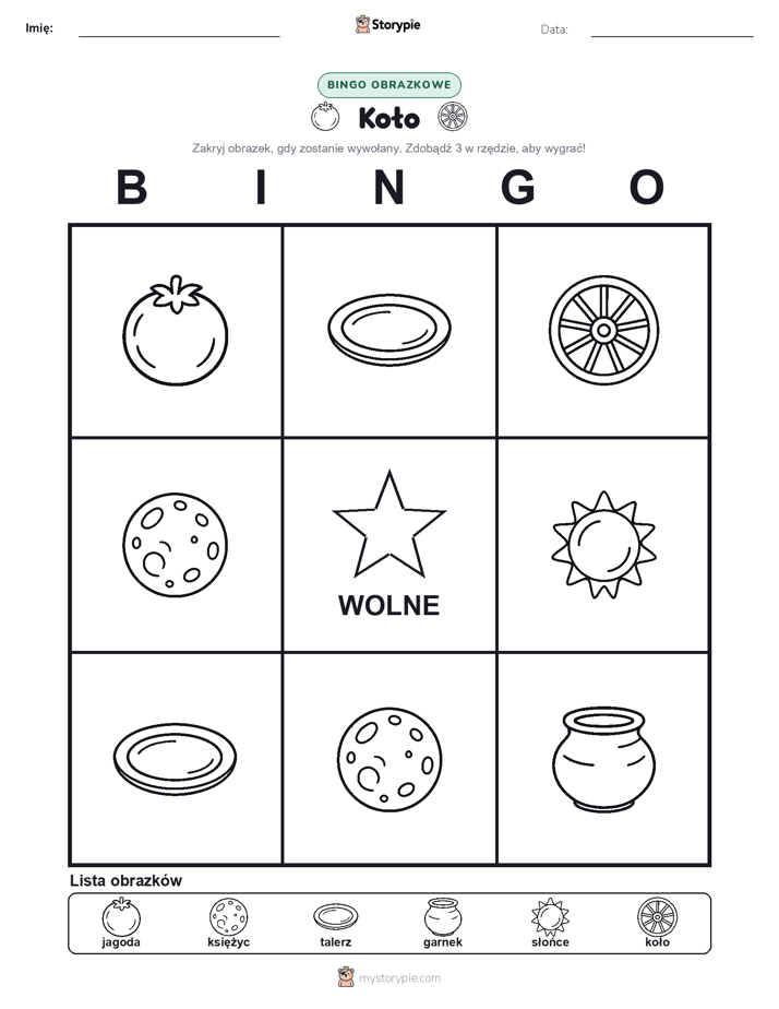 Bingo obrazkowe