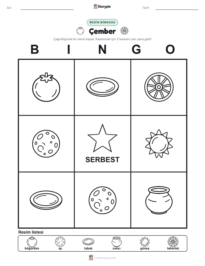 Resim Bingo