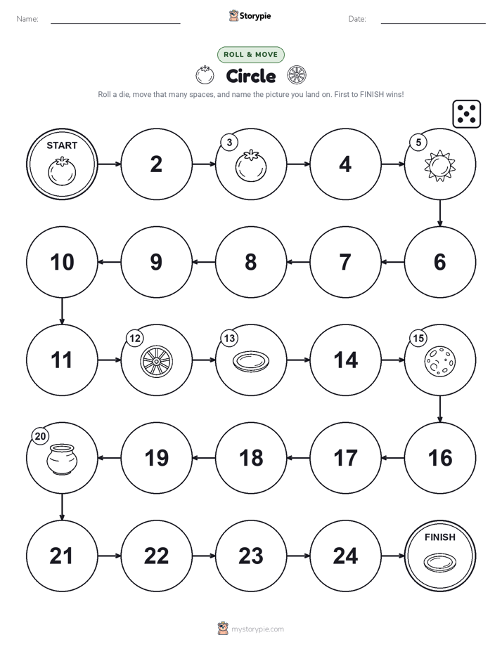Roll & Move Game