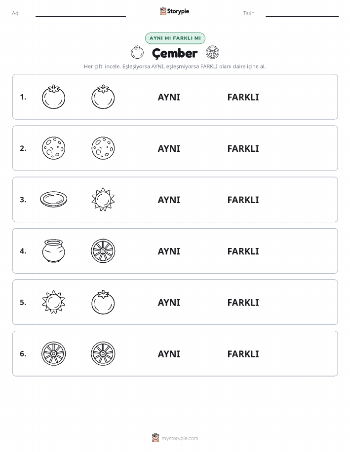 Aynı mı Farklı mı