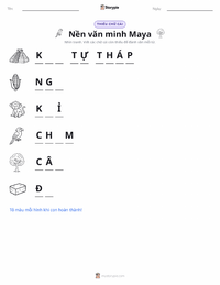 Xem trước tài liệu in sẵn Văn minh Maya