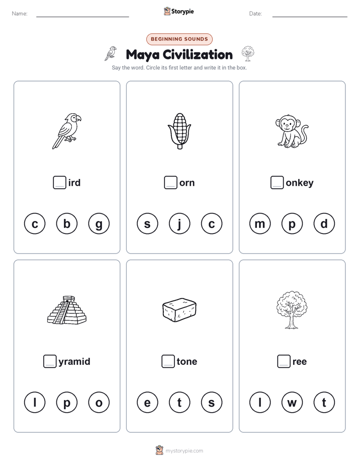 Beginning Sounds
