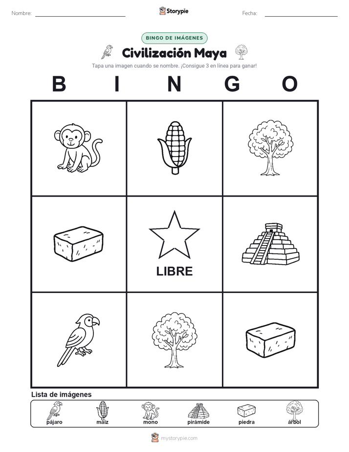 Bingo de Imágenes