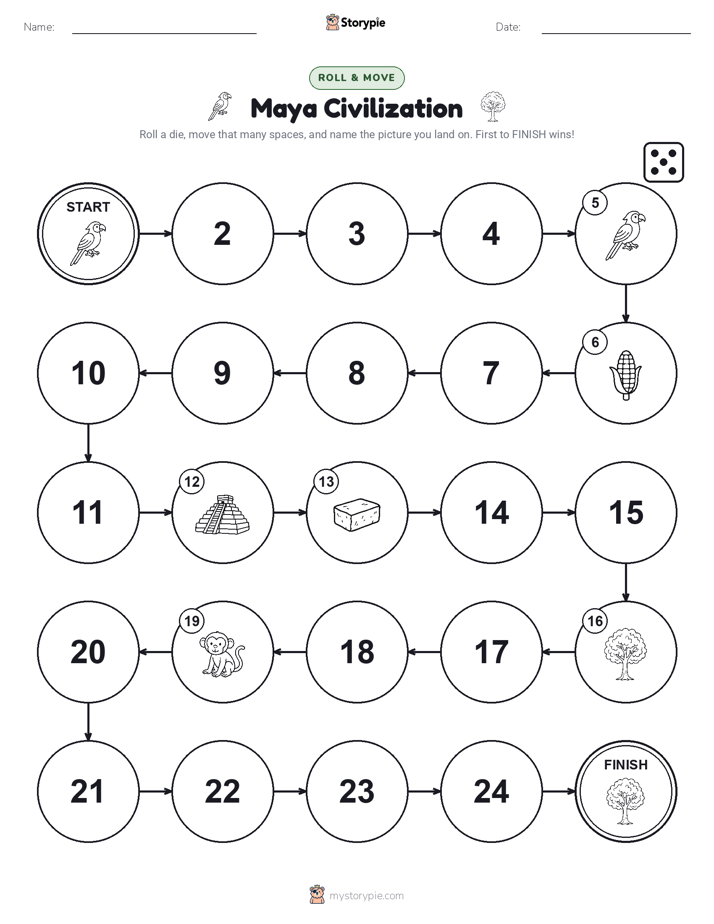 Roll & Move Game