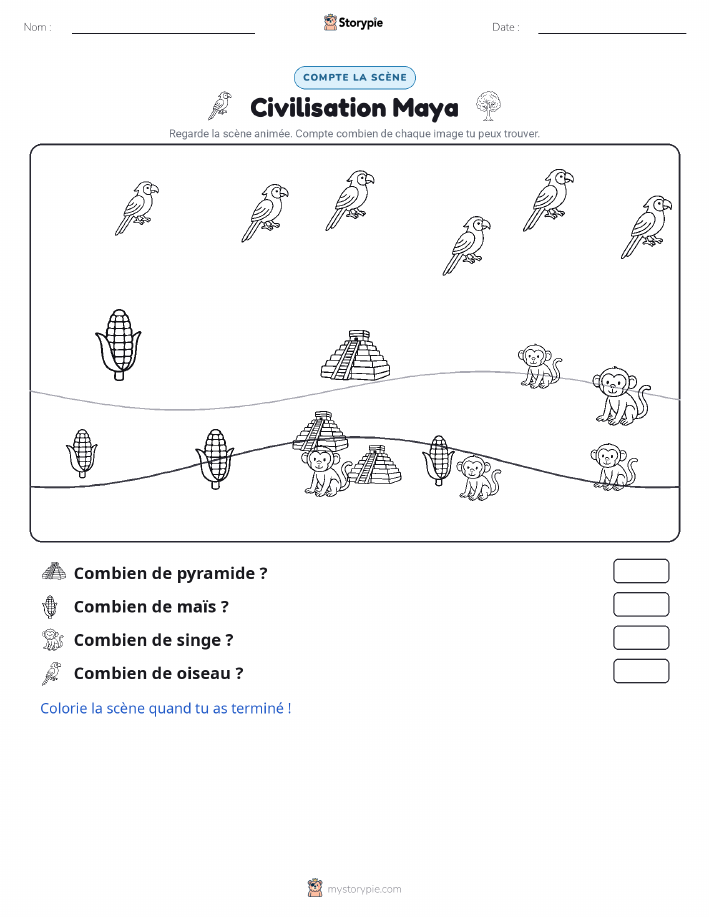Scène de Comptage