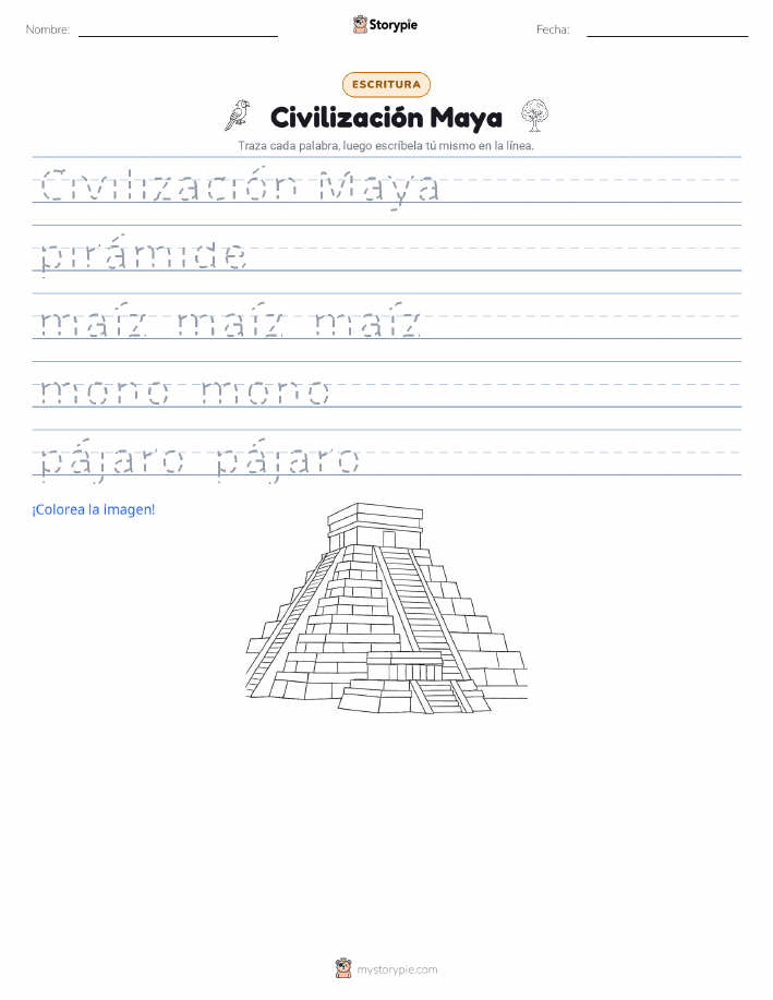 Práctica de Escritura