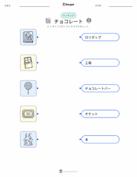 チョコレート工場の秘密 (小説) の子供向け印刷可能ワークシート