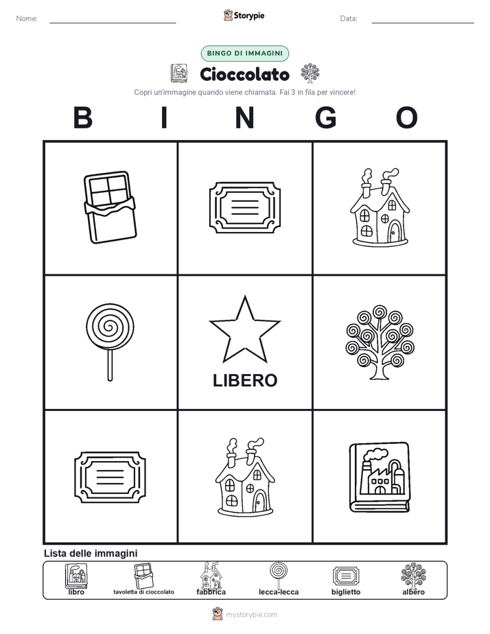 Bingo delle Immagini