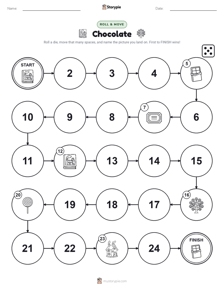 Roll & Move Game