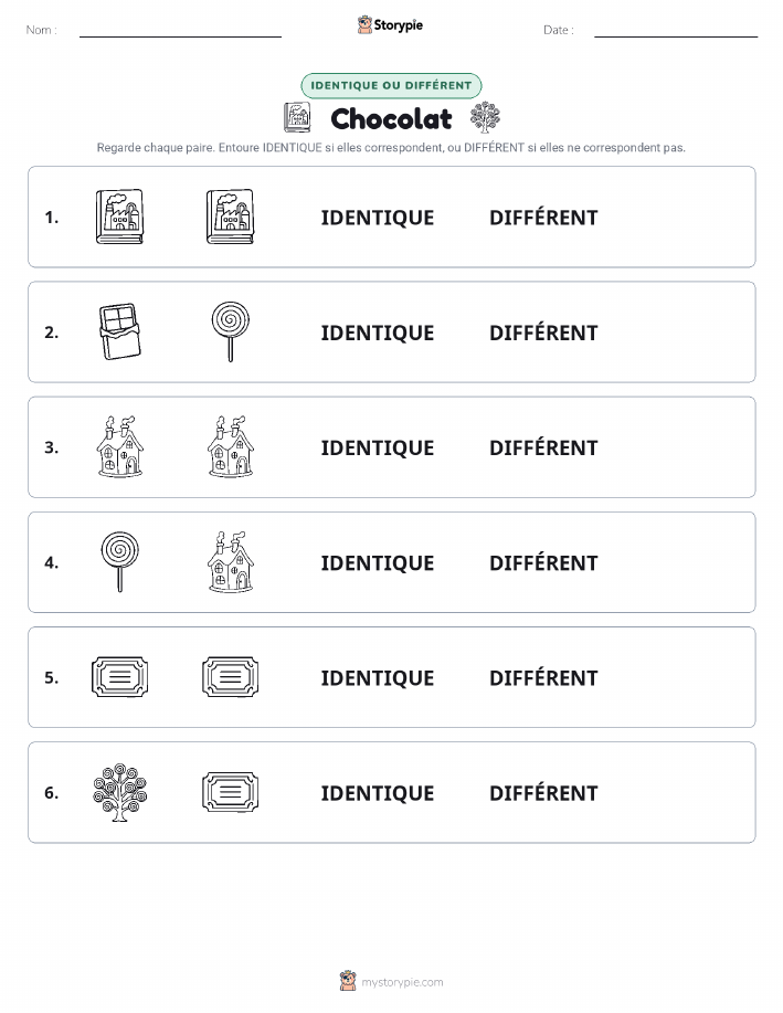 Identique ou Différent