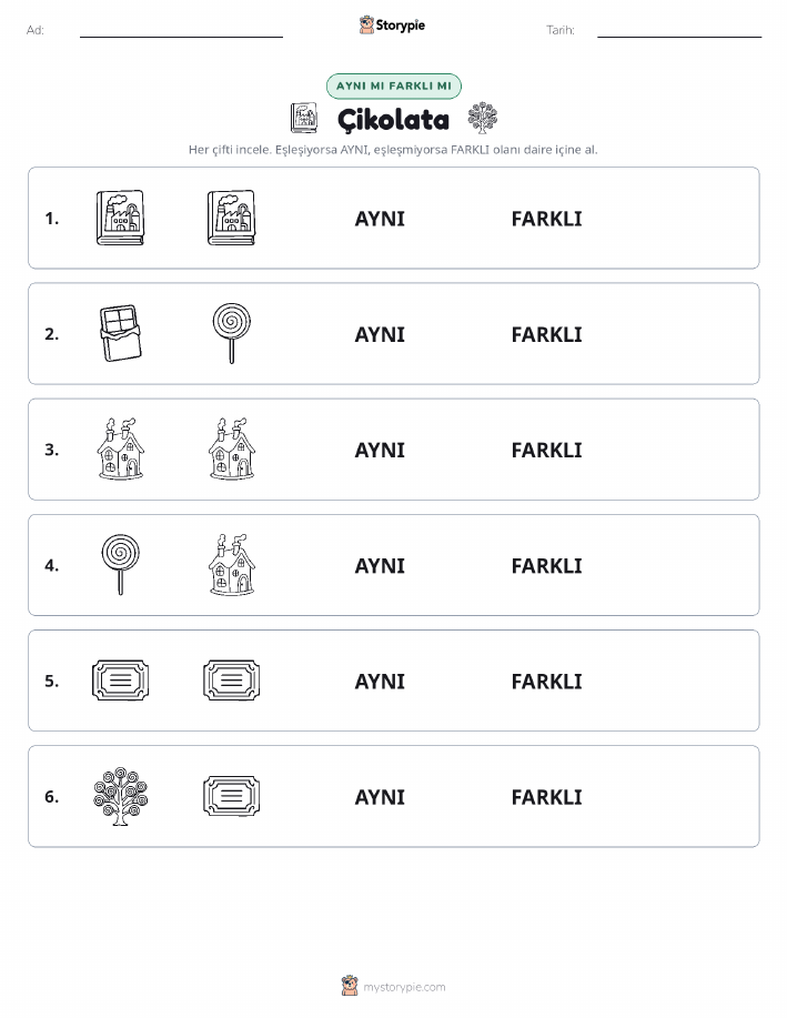 Aynı mı Farklı mı