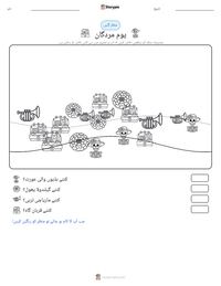 یوم مردگان پرنٹ کرنے کے قابل ورکشیٹ کا پیش نظارہ