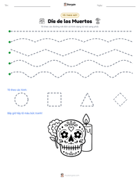 Xem trước tài liệu in sẵn Día de los Muertos