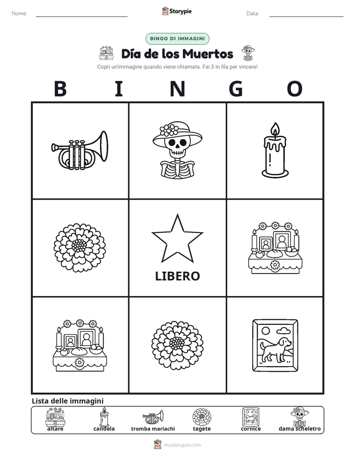 Bingo delle Immagini