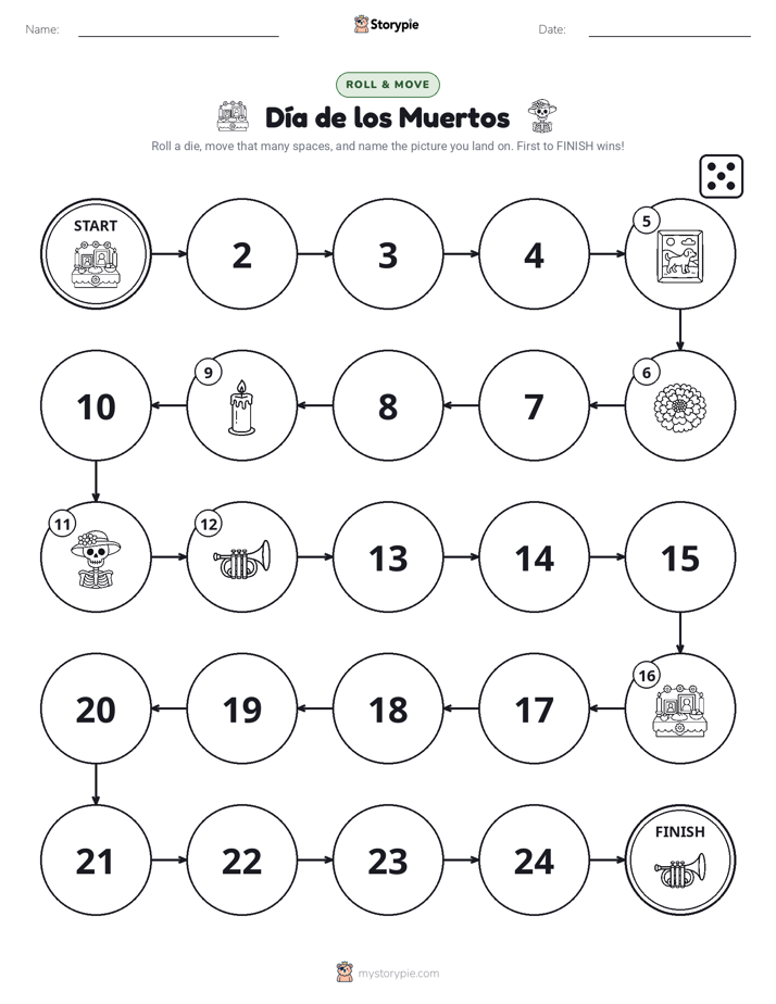 Roll & Move Game