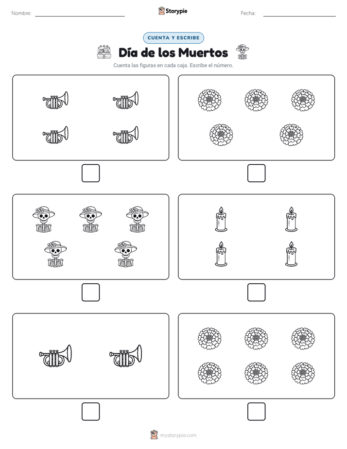 Cuenta y Escribe