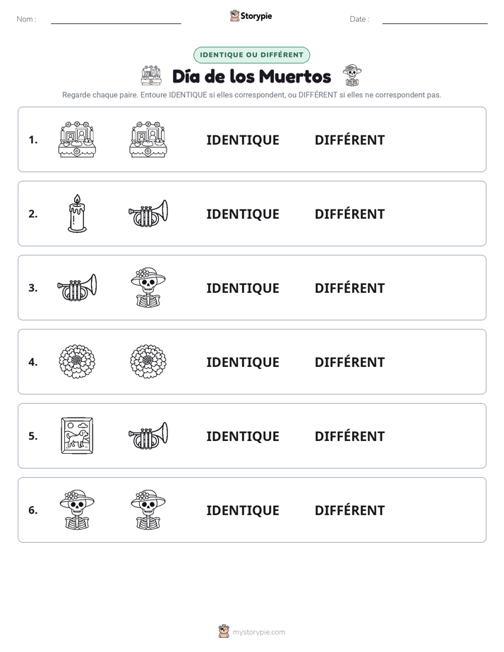Identique ou Différent