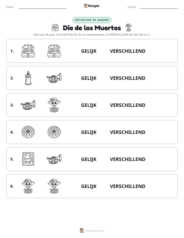 Zelfde of Verschillend