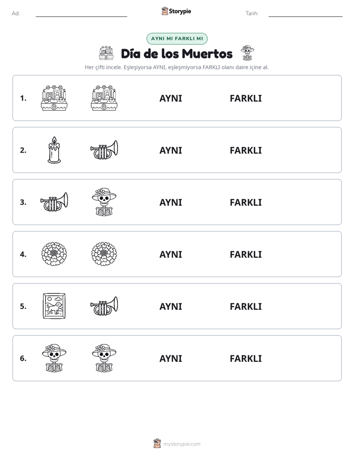 Aynı mı Farklı mı