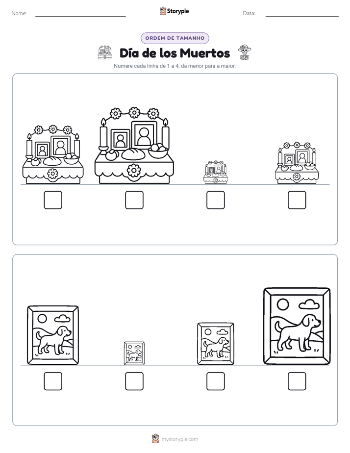 Ordem de Tamanho