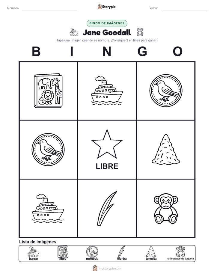 Bingo de Imágenes