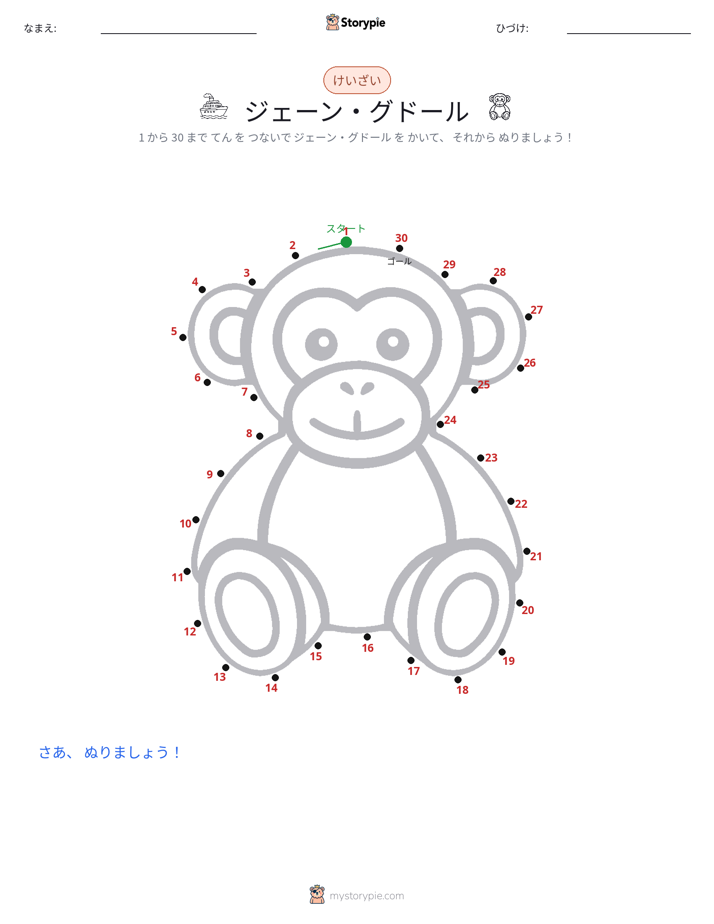 点つなぎ