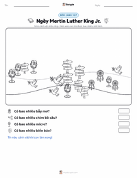 Xem trước tài liệu in sẵn Ngày Martin Luther King Jr.