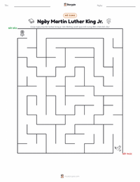 Xem trước tài liệu in sẵn Ngày Martin Luther King Jr.