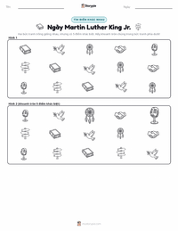 Xem trước tài liệu in sẵn Ngày Martin Luther King Jr.