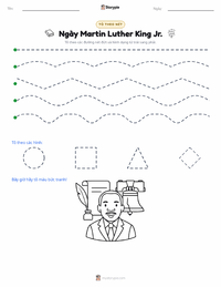 Xem trước tài liệu in sẵn Ngày Martin Luther King Jr.