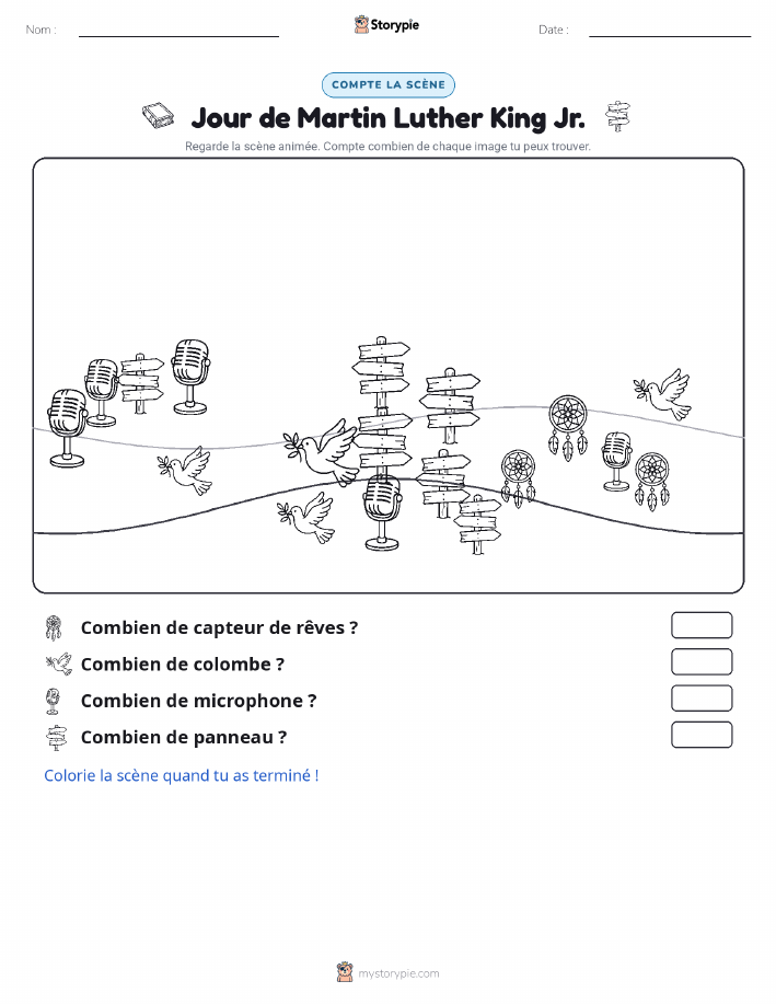 Scène de Comptage
