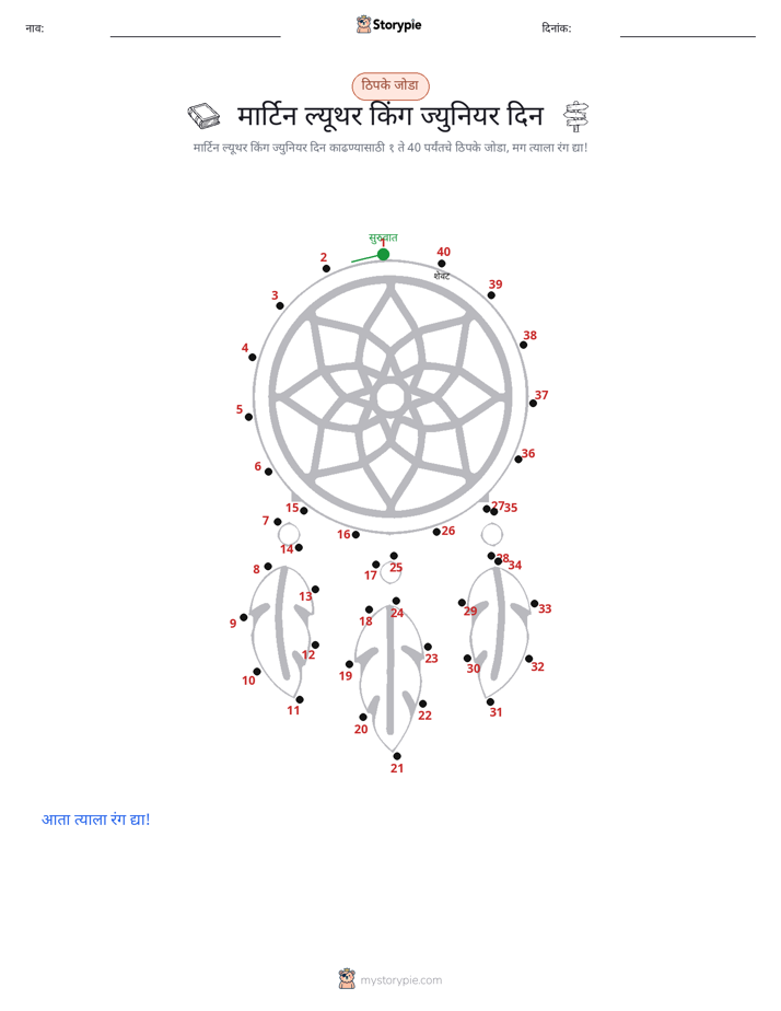 बिंदू जोडणे
