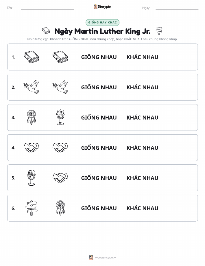 Giống Hay Khác