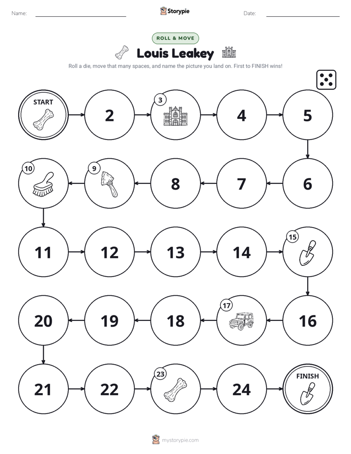 Roll & Move Game