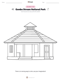 Gombe Stream National Park printable worksheet preview
