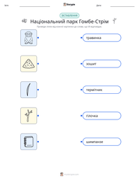Національний парк Гомбе-Стрім попередній перегляд роздруківки