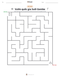 Xem trước tài liệu in sẵn Vườn quốc gia Suối Gombe