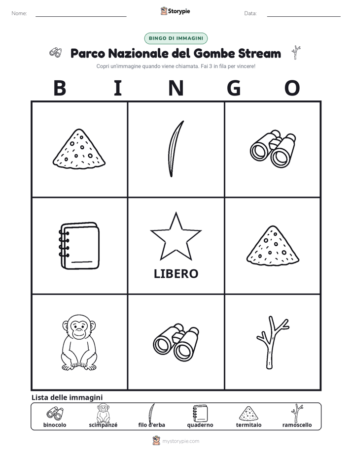 Bingo delle Immagini