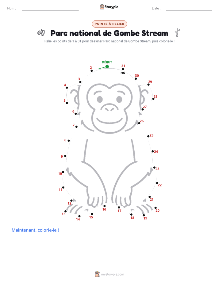 Relie les points