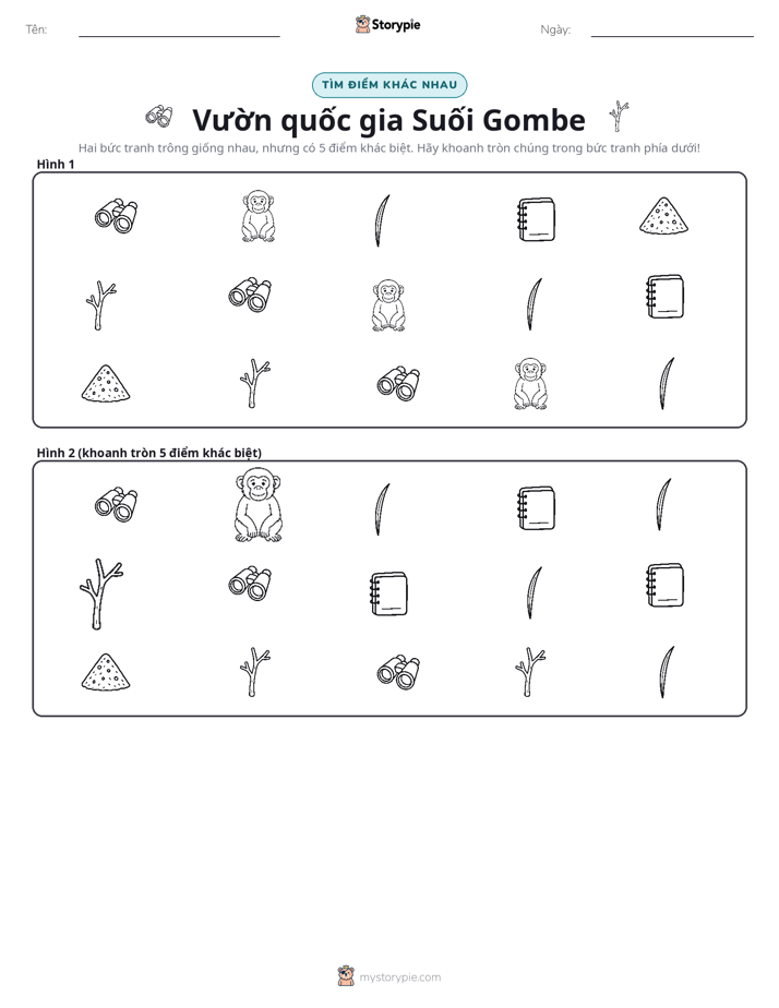 Tìm Sự Khác Biệt