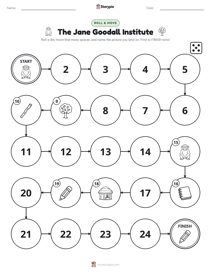 Roll & Move Game