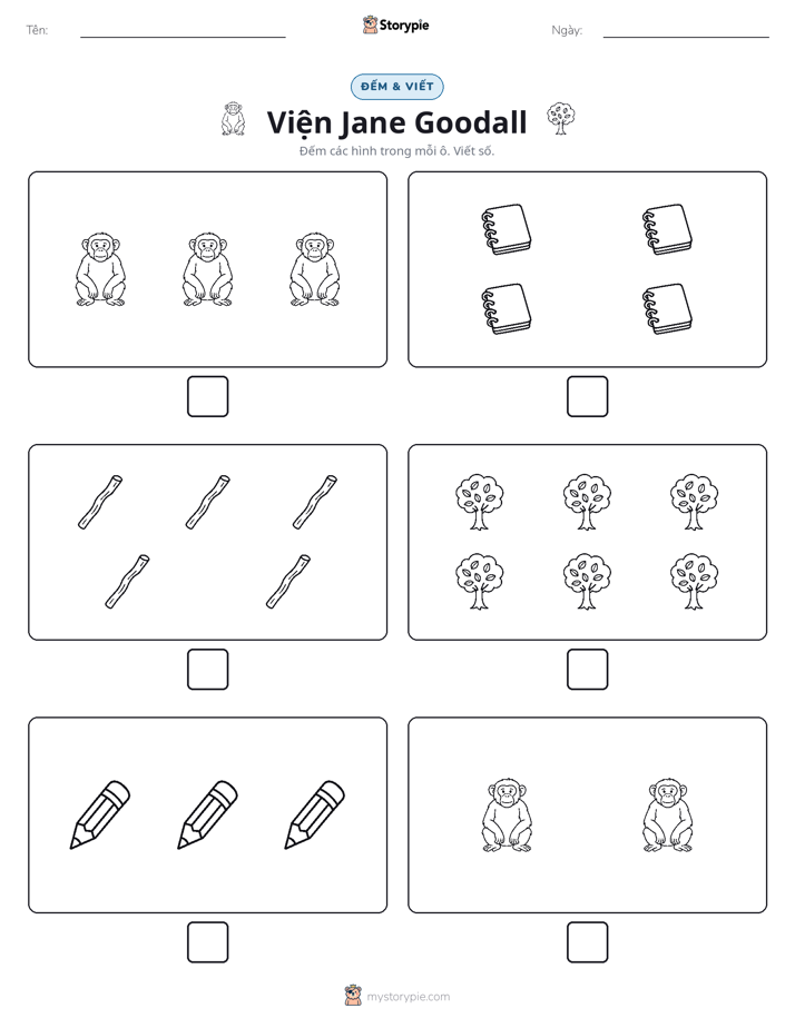 Đếm & Viết