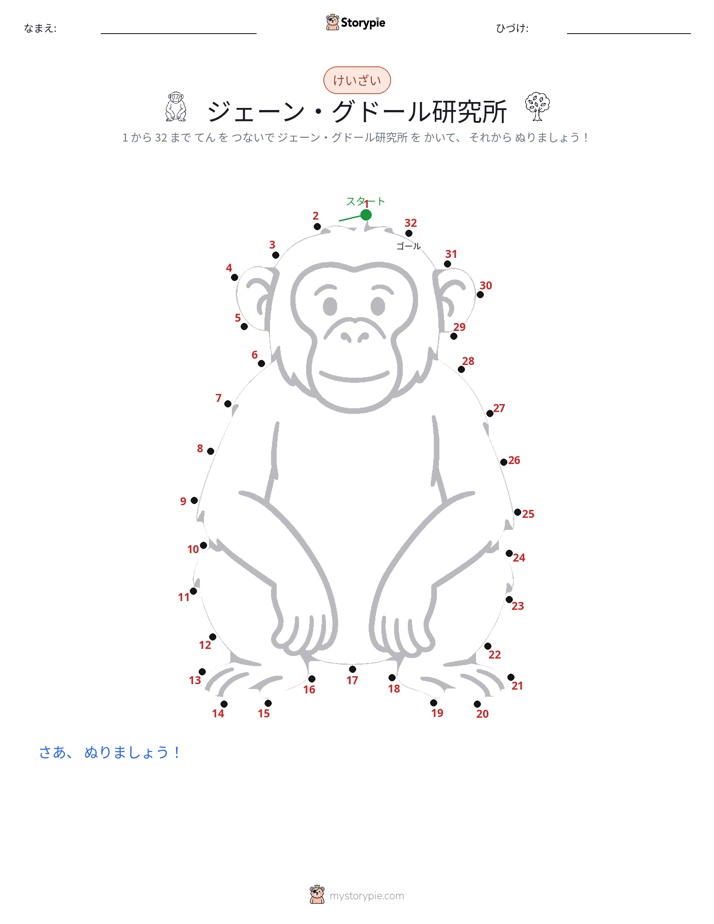 点つなぎ